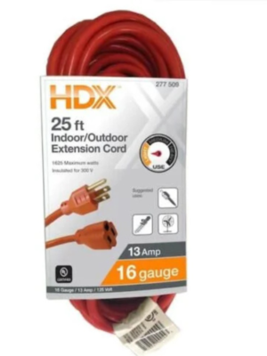 Extension cord - 25 ft