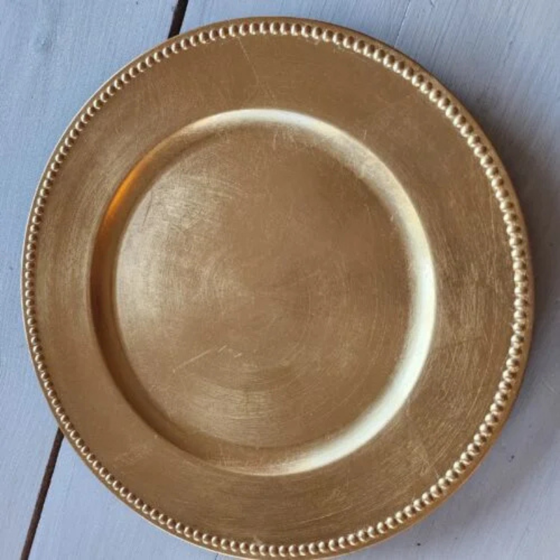 Gold Charger plate