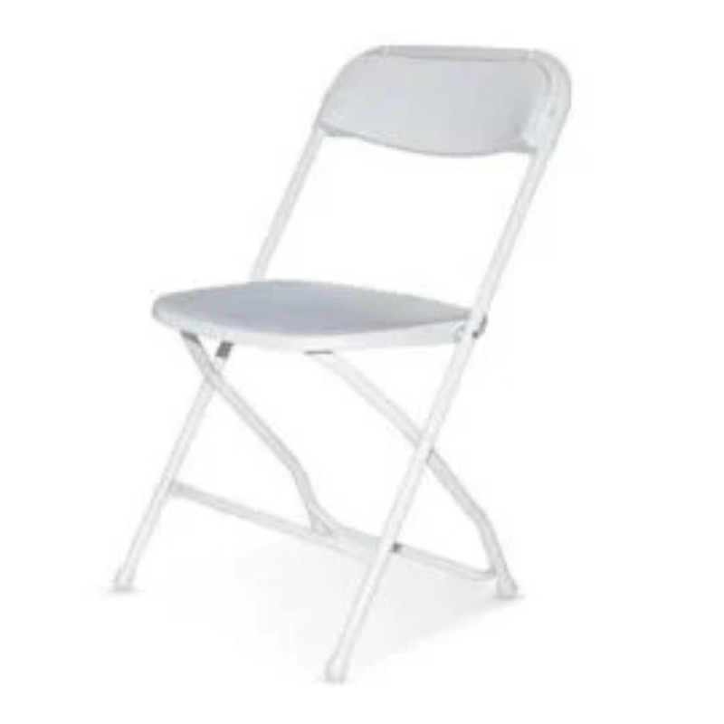 White Folding chairs