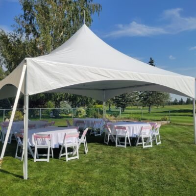 pipe drape 20x20 Marquee Tent
